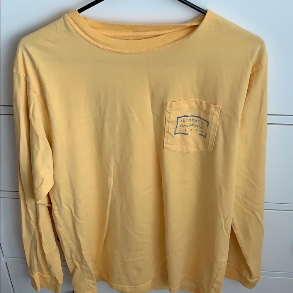 Southern Marsh Pocket Tee Long Sleeve